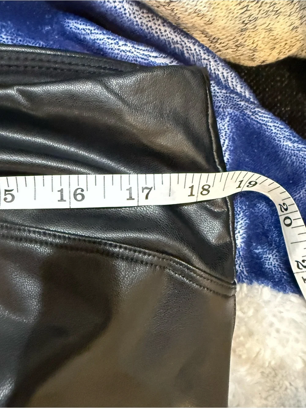 Express Black Faux Leather Leggings XL